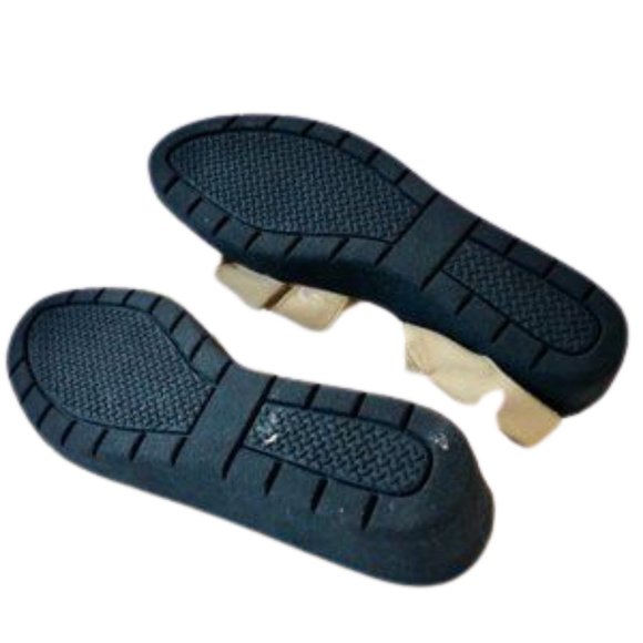 LIZ CLAIBORNE Beige Nubuck Sandal Wedge Slingback New - Picture 9 of 10